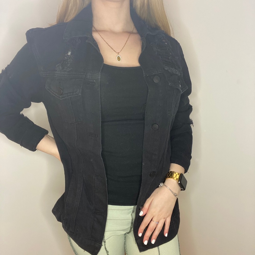 Black Denim Jacket